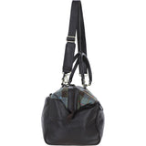 Ashwood Leather & Harris Tweed® Cloth Doctor Holdall Brown/Mcload: TW-42-01-BM