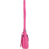 Adjustable Crossbody & Shoulder Bag Hot Pink: Cardiff