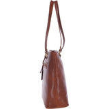 Large Vintage Leather Handbag Honey – G29