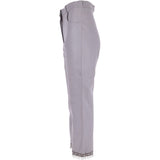 Womens 60's Hippy Leather Jeans Lilac: 479