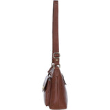 Ashwood Leather Crossbody Bag Tan: M-86