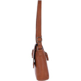 Medium Luxury Leather Travel  Bag Tan: TED