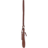 Ashwood Leather Smart Tab Cross Body Bag 2 Tone Tan: 63621/Tab