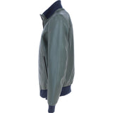 Ashwood Leather Men’s Modern Bomber Jacket Green: 162176