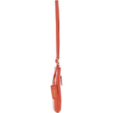 Ashwood Leather Smart Tab Cross Body Bag Burnt Orange: 63621/Tab