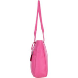 Sleek & Spacious Shoulder Bag Hot Pink: London