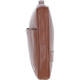 Leather Organizer with Laptop Compartment Tan: 64546