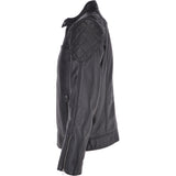 Ashwood Men's Leather Biker Jacket Black: 8055