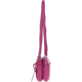 Ashwood Leather Crossbody X Shoulder Bag Berry: Sterling