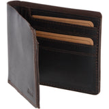 Leather Oily Hunter Wallet Brown : 1881