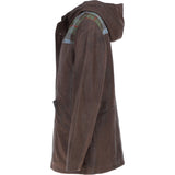 Ashwood Leather x Harris Tweed Men’s Hooded Casual Jacket Brown/Mcload: TW-905-01-BM