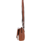 Ashwood Leather Shoulder x Crossbody Bag Tan: P-65