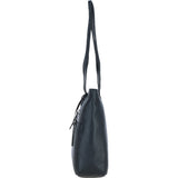 Sleek & Spacious Shoulder Bag Black: London