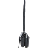 Ashwood Leather Crossbody X Shoulder Bag Black: Sterling