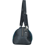 Ashwood Leather & Harris Tweed® Cloth Doctor Holdall Black/Watch: TW-46-03-BW