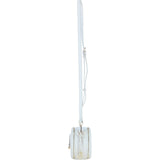 Ashwood Leather Compact Crossbody Bag with Adjustable Strap White: Y-53