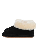 Sheepskin Slippers Black Silver: LADIES BOOTYS