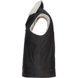 Ashwood Men's Leather Waistcoat Brown: SIGMA