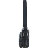 Ashwood Leather Men's Cross Body Bag Black: PL-43