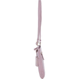 Ashwood Curve  Zip Top Leather Cross Body Bag Wood Rose: 64640/curve