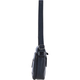 Ashwood Leather Men's Zip Crossbody Bag Black: S-62