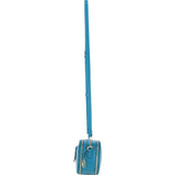 Ashwood Leather Compact Crossbody Bag with Adjustable Strap Turquoise: Y-53