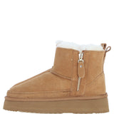 Fenland Ladies Sheepskin Boots Tan: Hetty-Boots