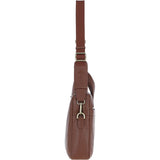 Gabicci Leather Messenger Bag Tan: GB-64956