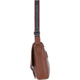 Brampton Leather Men's Emissary Messenger Bag Tan: 64403