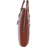 Ashwood Leather Mens Laptop Handle Bag Tan: PL-45