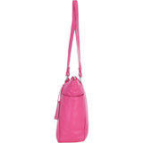 Ashwood Elegant Leather Tote Bag Hot Pink: Oxford