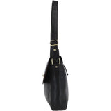 Michigan Leather Messenger Bag Black : M-57