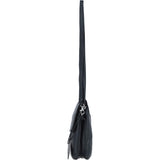 Ashwood Leather Smartphone Crossbody Bag Black: York
