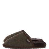 Fenland Classic Mens Slippers Tweed: Duke
