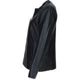 Ladies Ashwood Leather Casual Jacket Black: AWL-881