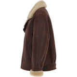 Sheepskin Flying Jacket Antique Beige: KE-184