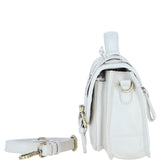 Stylish Ashwood Leather Large Satchel Bag White: Y-63