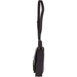 14 Inch Leather Satchel Brown : Josh