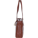 Ashwood Elegant Leather Tote Bag Cognac: Isabel