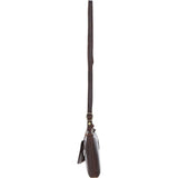 Ashwood Genuine Leather Crossbody Bag Brandy: G-15