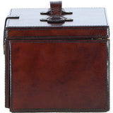 Ashwood Leather's Luxury Jewellery Box Medium Chestnut: LF-166