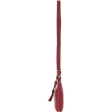 Ashwood Genuine Leather Crossbody Bag Red: G-15