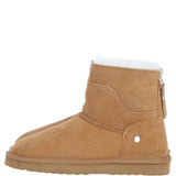 Fenland Ladies Sheepskin Boots Tan: Lottie-Boots