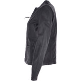Leather Jacket Navy/nap: AWL-672