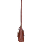 Stylish Ashwood Leather Crossbody Bag Cognac: Ava