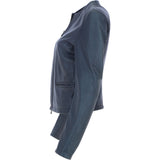 Leather Jacket Navy: FO-ETHEL
