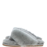 Women's Luxury  Sheepskin Flip Flops Grey: LADIES FLIP FLOP