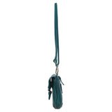Ashwood Leather Crossbody Smart Phone Bag Teal: D-99