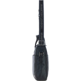 Brampton Leather Men's Laptop Bag Black: 64547