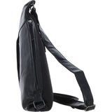 Ashwood Leather Spacious Unisex Sling Bag Black: P-67